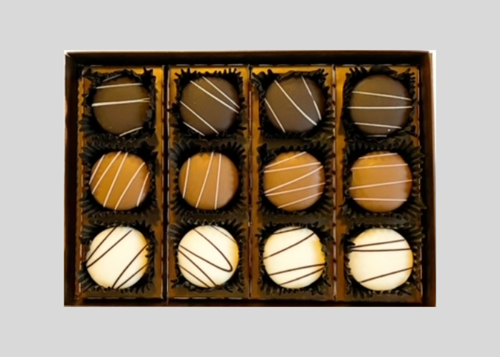 Mini Alfajores 12-Pack - "Chocolate" Trio