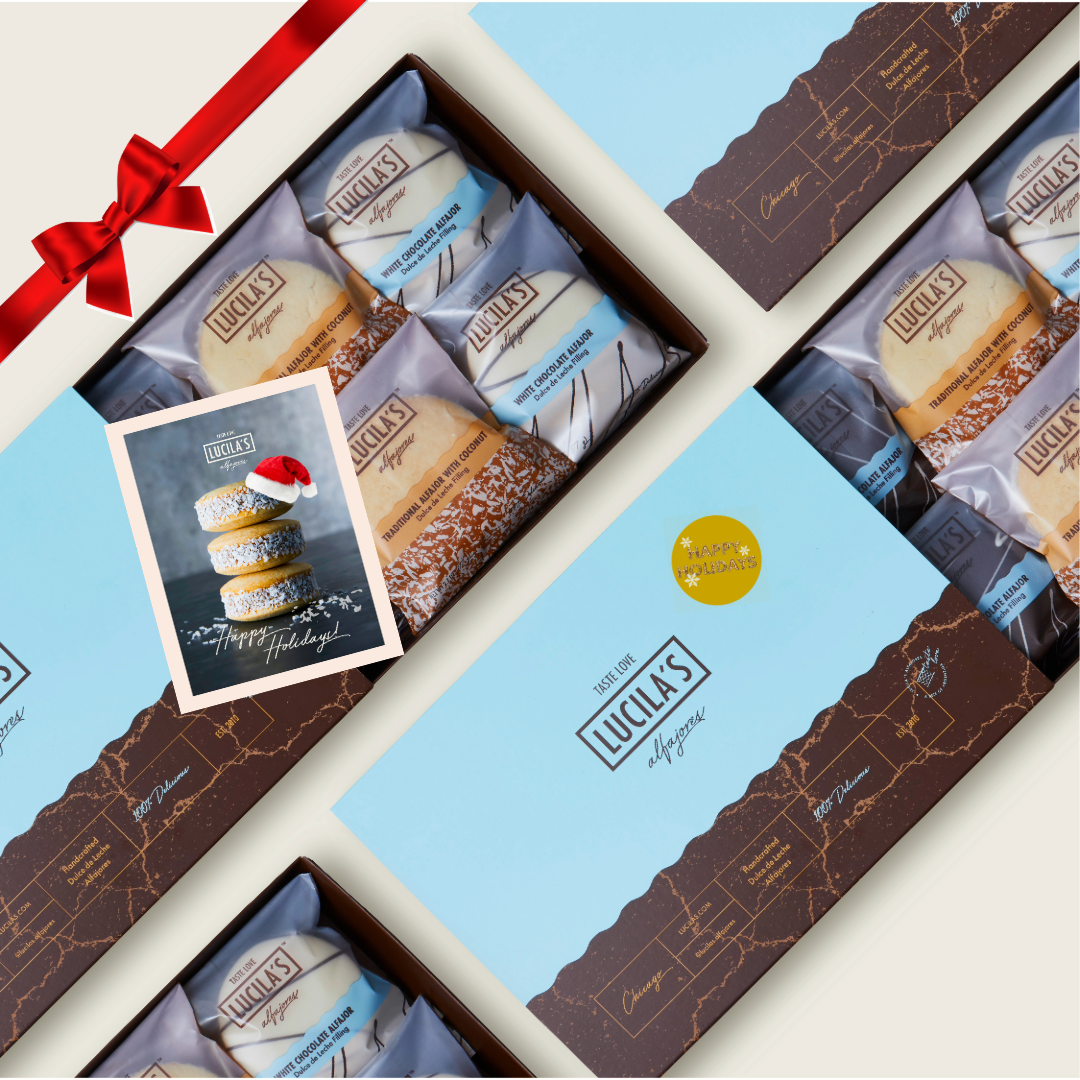 Large Alfajores 6 Pack (2 Options - "Classic" or "Chocolate" Trio)